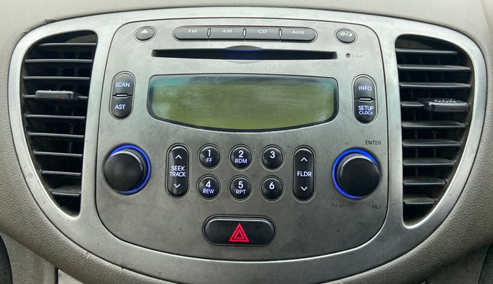 2011 Hyundai i10 SPORTZ 1.2, Petrol, Manual, 75,300 km, Infotainment System