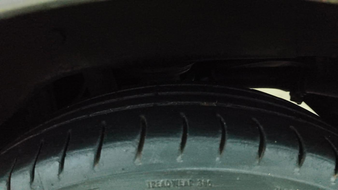 2018 Maruti Alto 800 LXI, CNG, Manual, 46,866 km, Left Rear Tyre Tread