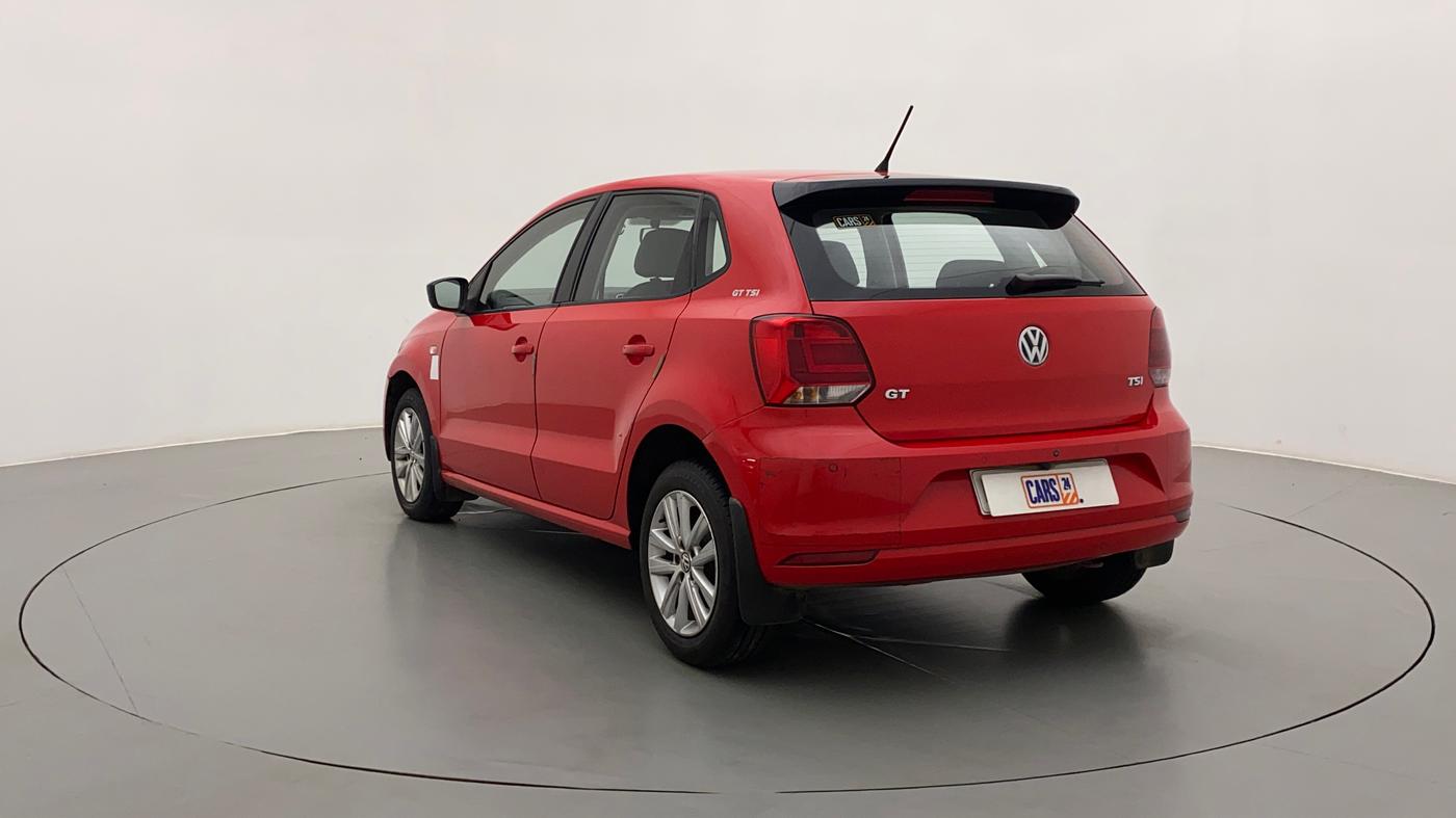 2015 Volkswagen Polo GT TSI AT, Petrol, Automatic, 64,042 km, Left Back Diagonal