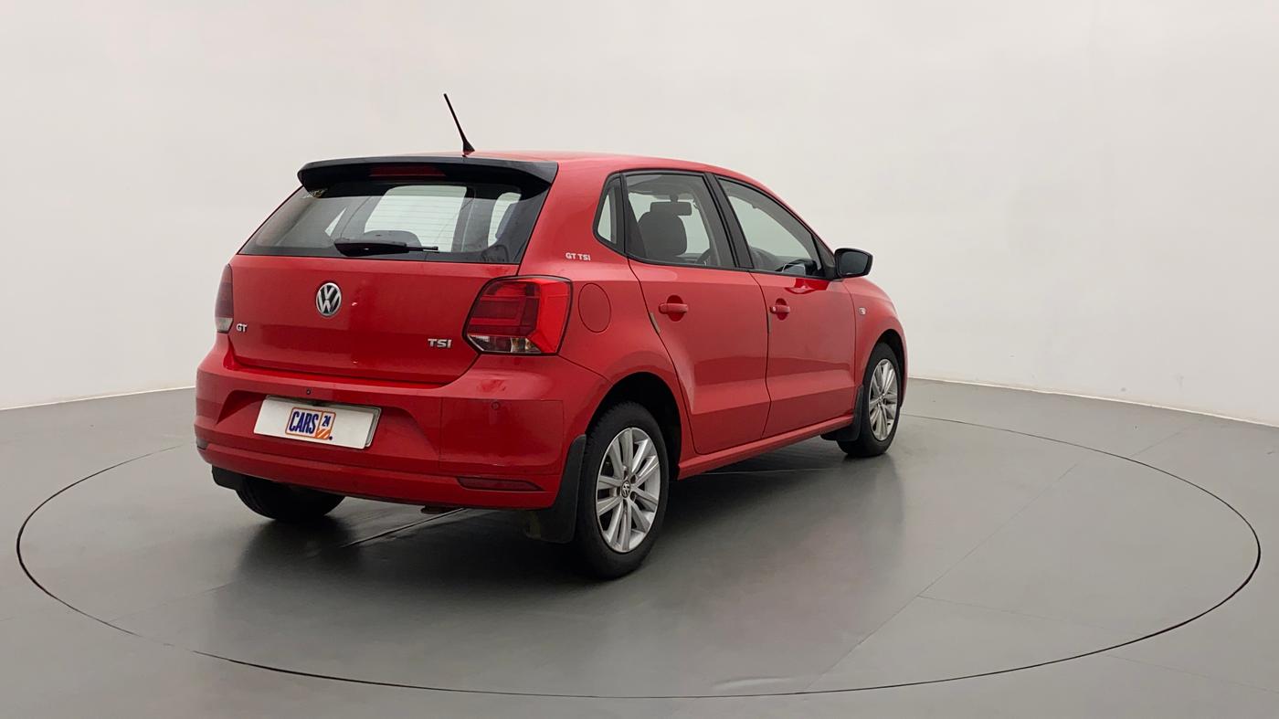 2015 Volkswagen Polo GT TSI AT, Petrol, Automatic, 64,042 km, Right Back Diagonal