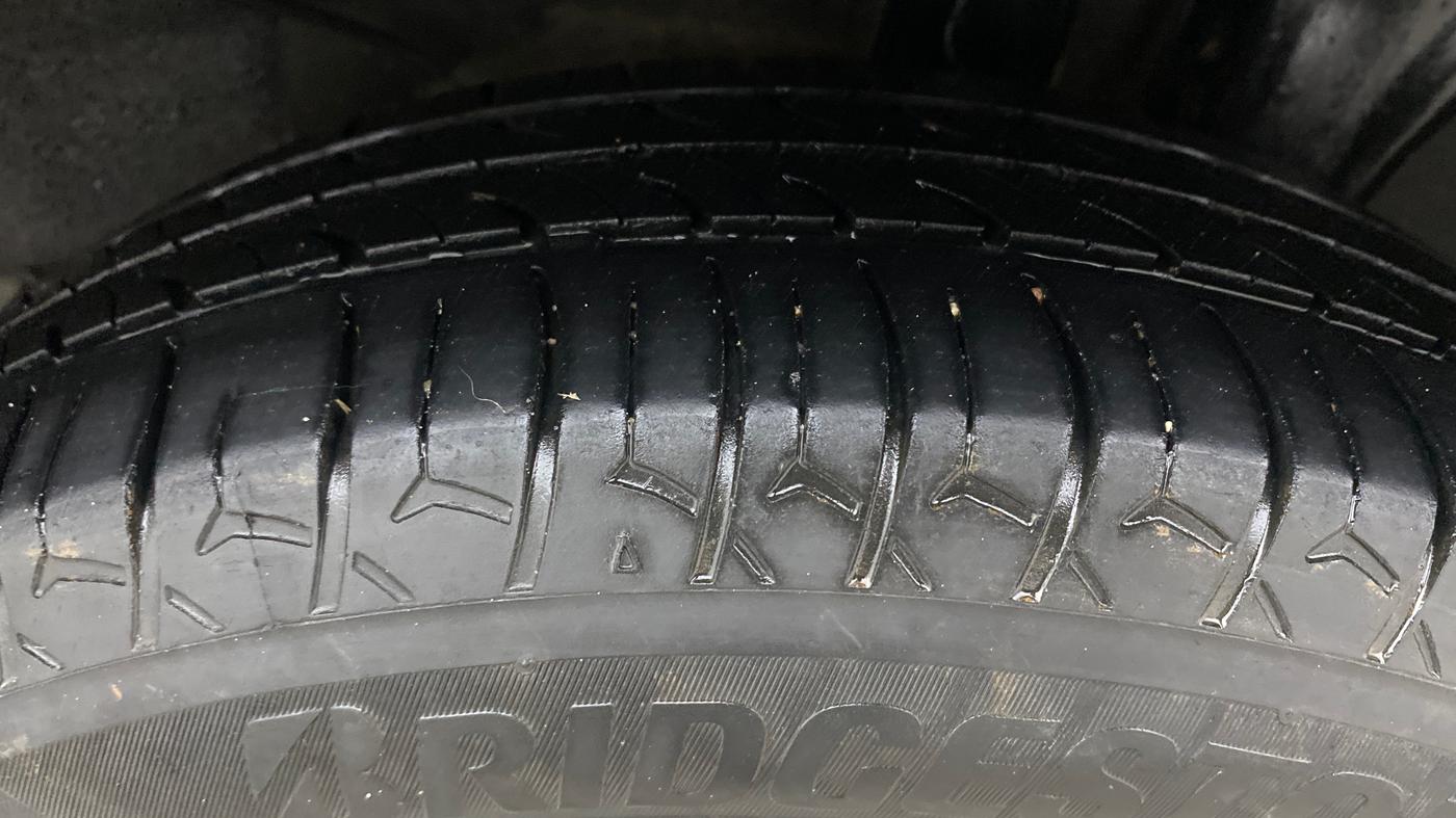 2019 Hyundai NEW SANTRO SPORTZ AMT, Petrol, Automatic, 72,495 km, Left Rear Tyre Tread
