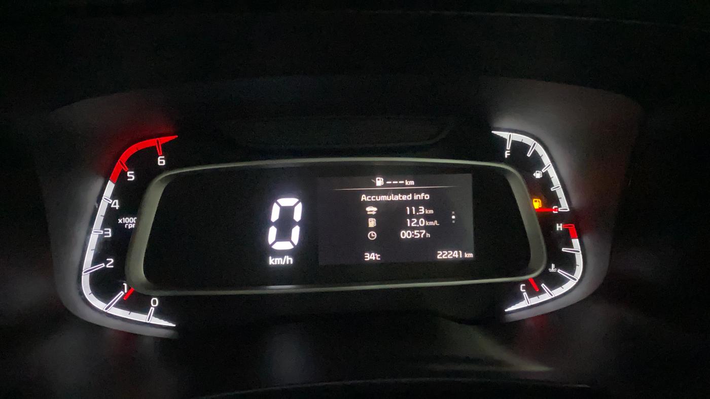 2023 KIA SONET HTX 1.5, Diesel, Manual, 22,230 km, Odometer Image