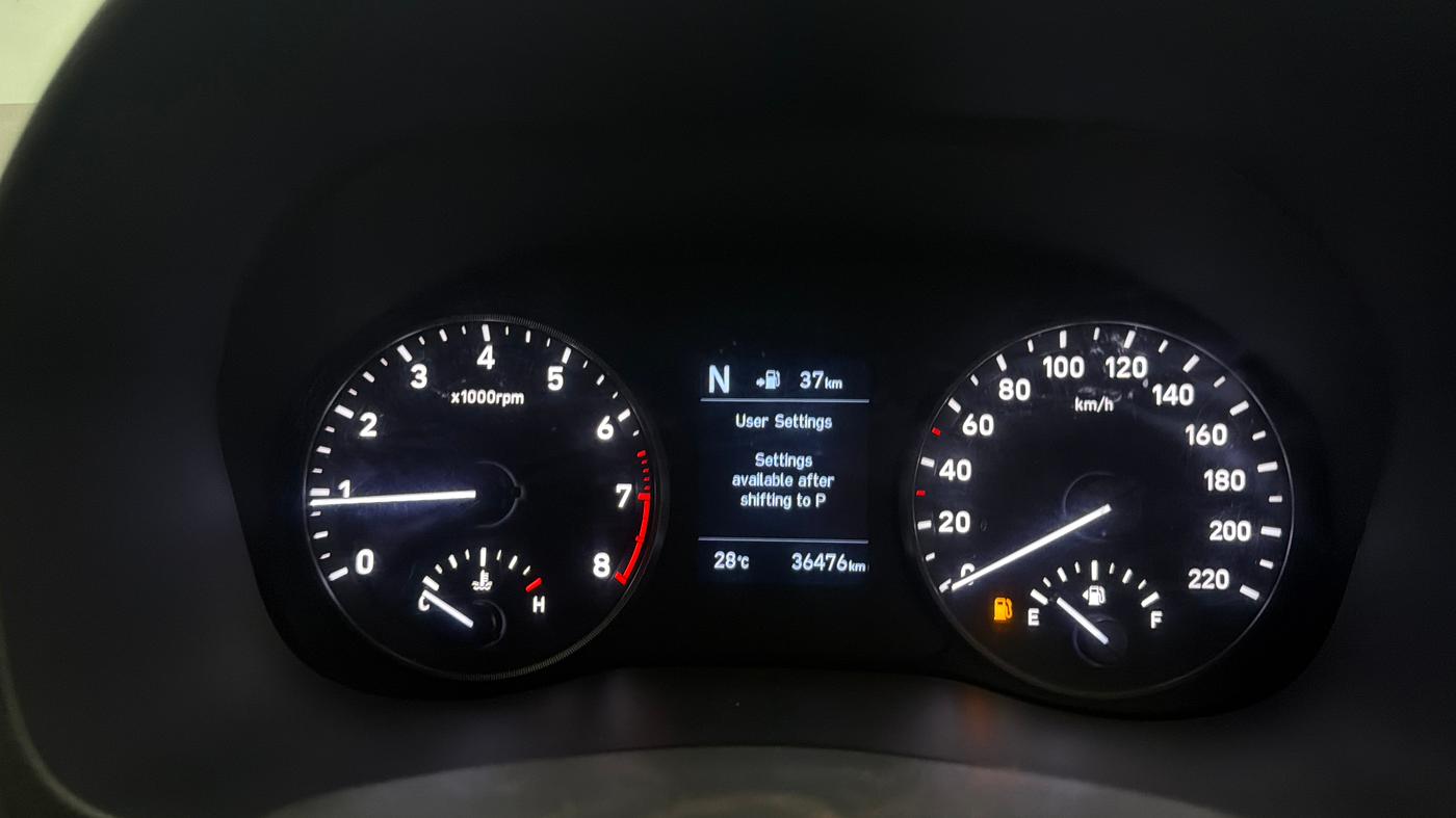 2017 Hyundai Verna 1.6 VTVT SX (O) AT, Petrol, Automatic, 36,476 km, Odometer Image