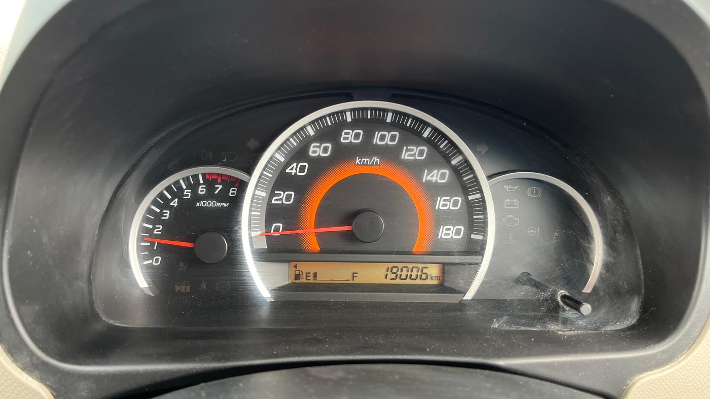 2014 Maruti Wagon R 1.0 VXI, Petrol, Manual, 19,005 km, Odometer Image