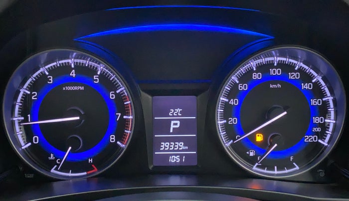 2017 Maruti Baleno DELTA CVT PETROL 1.2, Petrol, Automatic, 39,809 km, Odometer Image