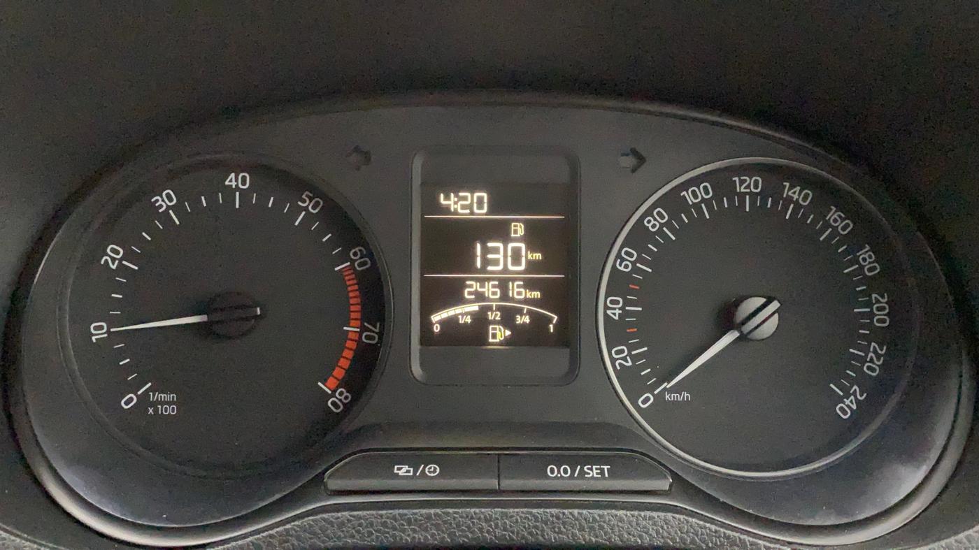 2020 Skoda Rapid 1.0 AMBITION TSI MT, Petrol, Manual, 25,721 km, Odometer Image