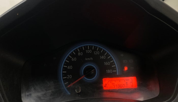 2017 Datsun Redi Go T (O), Petrol, Manual, 77,322 km, Odometer Image