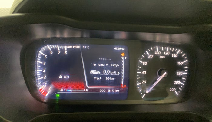 2021 Tata ALTROZ XZ PLUS I-TURBO PETROL DARK EDITION, Petrol, Manual, 66,208 km, Odometer Image
