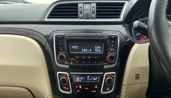 2017 Maruti Ciaz ZETA DIESEL 1.3, Diesel, Manual, 81,647 km, Air Conditioner