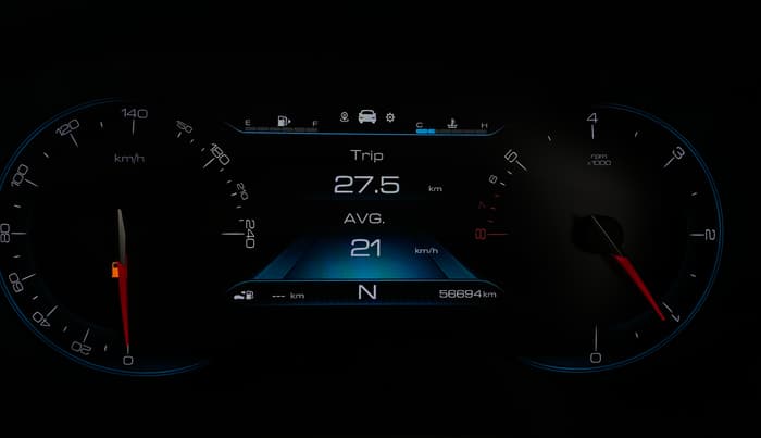 2022 MG HECTOR SHARP 1.5 PETROL CVT, Petrol, Automatic, 56,667 km, Odometer Image