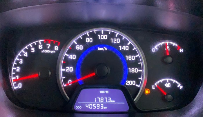 2018 Hyundai Grand i10 MAGNA 1.2 KAPPA VTVT, Petrol, Manual, 40,593 km, Odometer Image