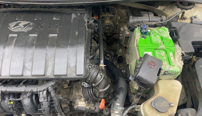 2014 Hyundai Xcent SX AT 1.2 (O), Petrol, Automatic, 1,09,489 km, Engine View - Left