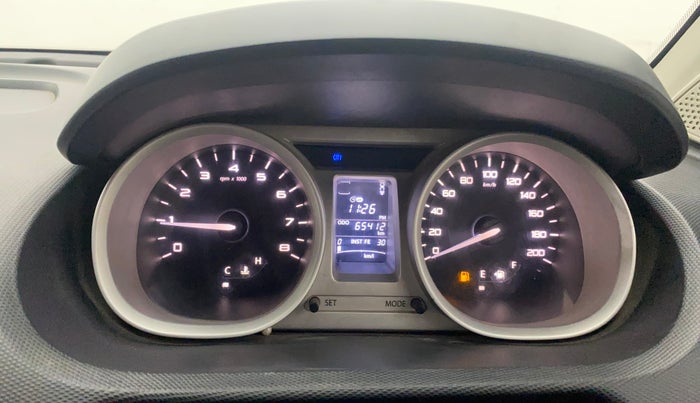 2017 Tata Tiago XZ PETROL, CNG, Manual, 65,412 km, Odometer Image