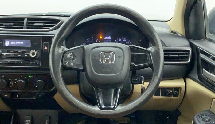 2018 Honda Amaze 1.2L I-VTEC S, CNG, Manual, 98,215 km, Steering Wheel Close Up