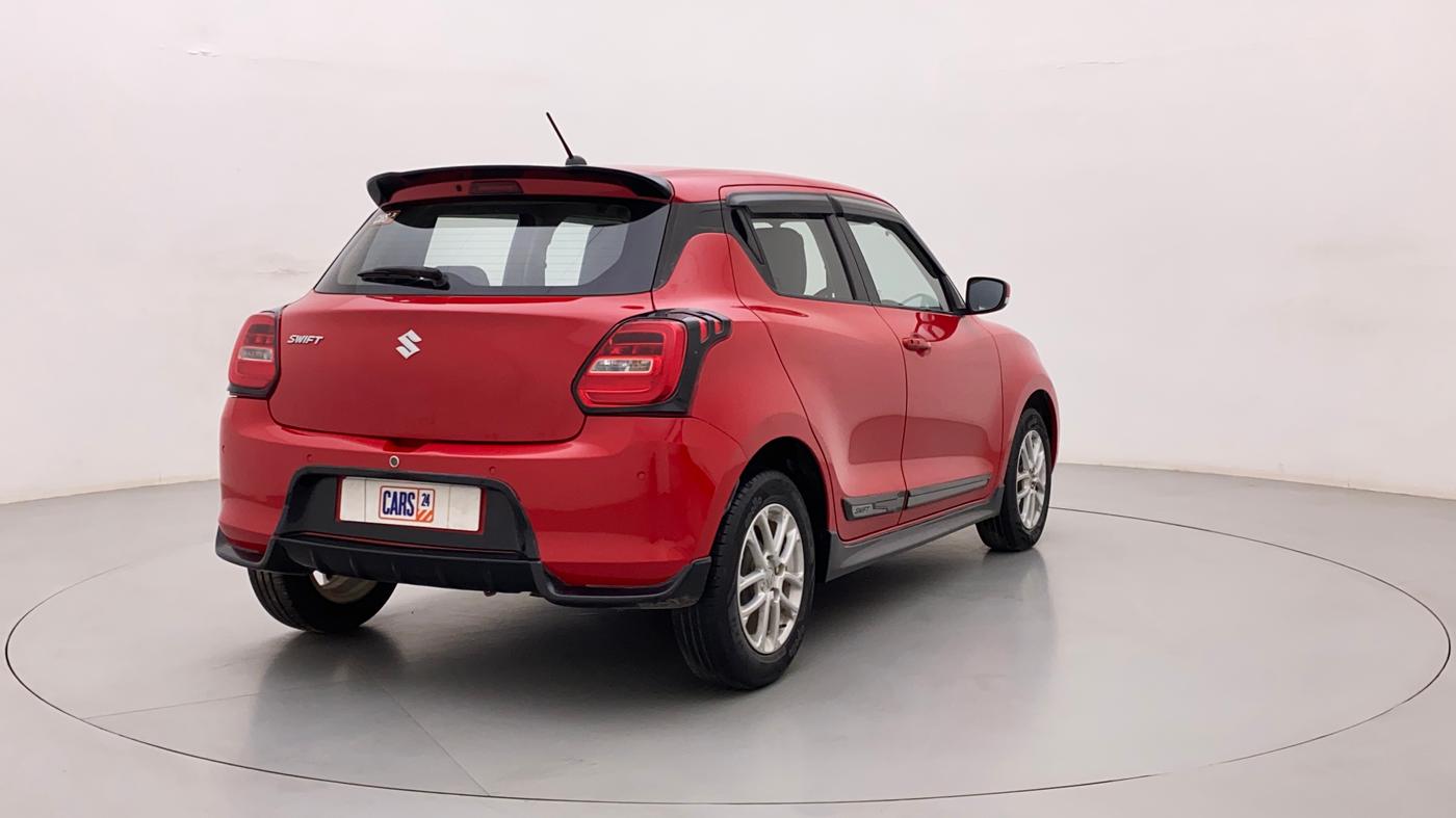 2018 Maruti Swift ZXI AMT, Petrol, Automatic, 44,996 km, Right Back Diagonal