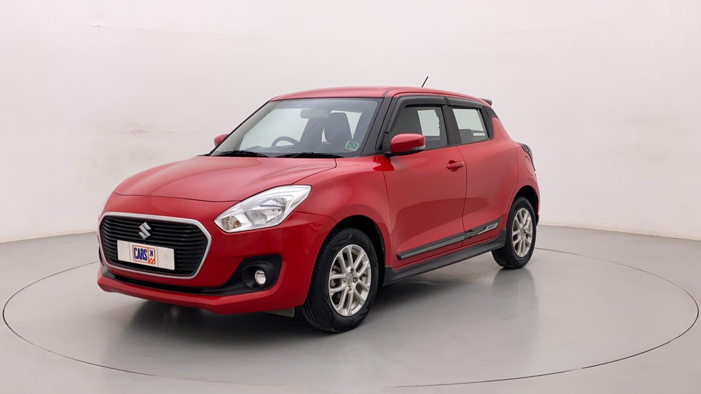 2018 Maruti Swift ZXI AMT, Petrol, Automatic, 44,996 km, Left Front Diagonal