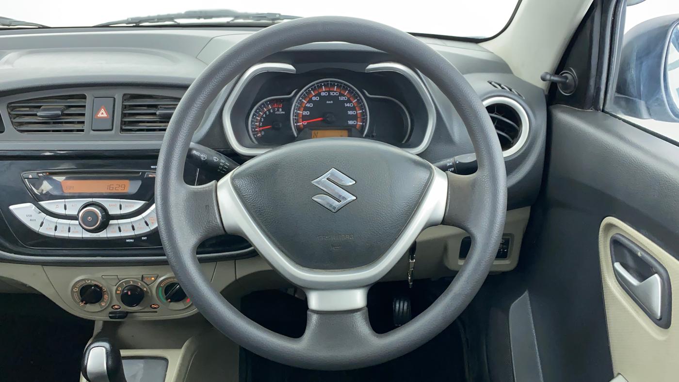 2017 Maruti Alto K10 VXI (O) AMT, Petrol, Automatic, 25,558 km, Steering Wheel Close Up