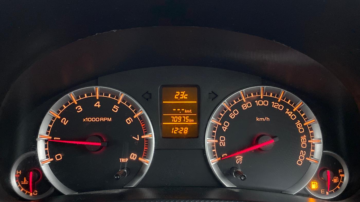 2017 Maruti Swift ZXI, Petrol, Manual, 71,050 km, Odometer Image