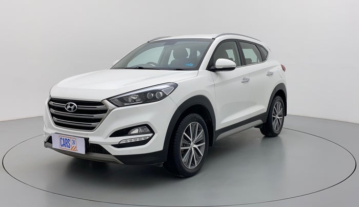 2017 Hyundai Tucson 4WD AT GLS DIESEL, Diesel, Automatic, 72,884 km, Left Front Diagonal