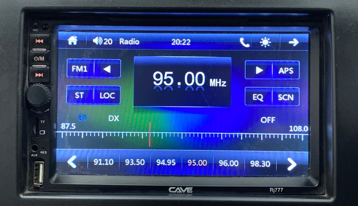 2018 Maruti Celerio VXI CNG, CNG, Manual, 51,126 km, Infotainment System