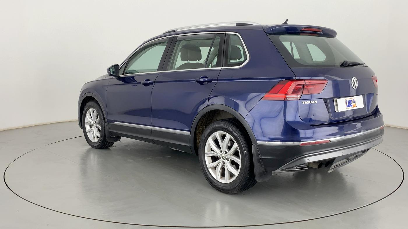 2018 Volkswagen TIGUAN HIGHLINE A/T, Diesel, Automatic, 88,907 km, Left Back Diagonal