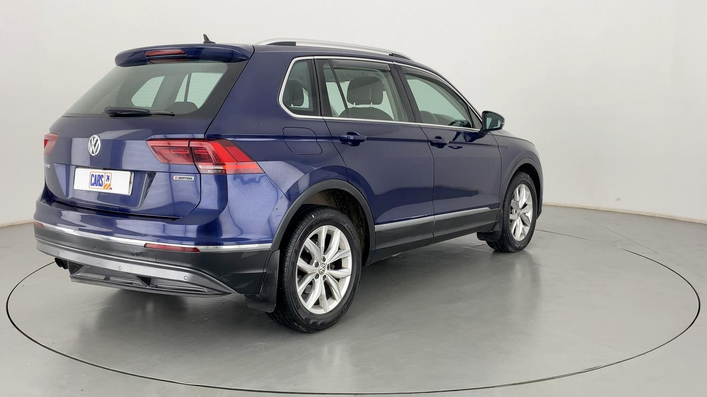 2018 Volkswagen TIGUAN HIGHLINE A/T, Diesel, Automatic, 88,907 km, Right Back Diagonal