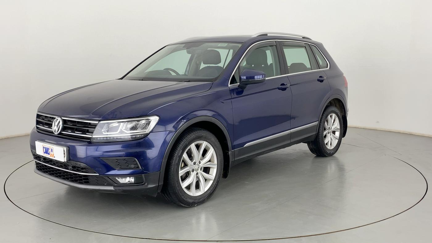 2018 Volkswagen TIGUAN HIGHLINE A/T, Diesel, Automatic, 88,907 km, Left Front Diagonal