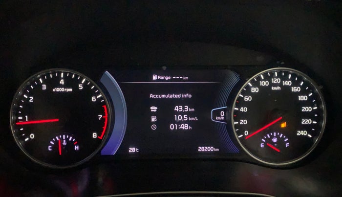 2019 KIA SELTOS GTX 1.4 PETROL, Petrol, Manual, 28,230 km, Odometer Image