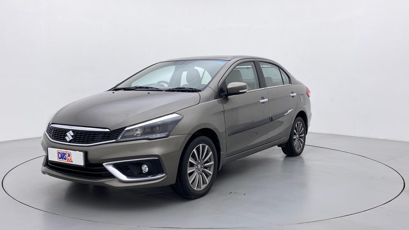 2020 Maruti Ciaz ALPHA 1.5 MT VTVT SHVS, Petrol, Manual, 86,290 km, Left Front Diagonal