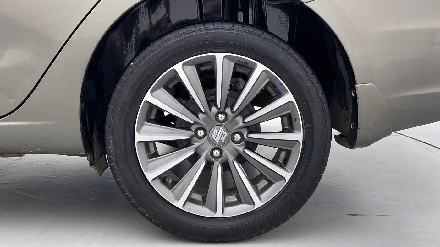 2020 Maruti Ciaz ALPHA 1.5 MT VTVT SHVS, Petrol, Manual, 86,290 km, Left Rear Wheel