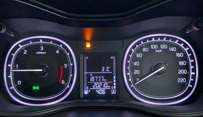 2018 Maruti Vitara Brezza ZDI, Diesel, Manual, 20,431 km, Odometer View