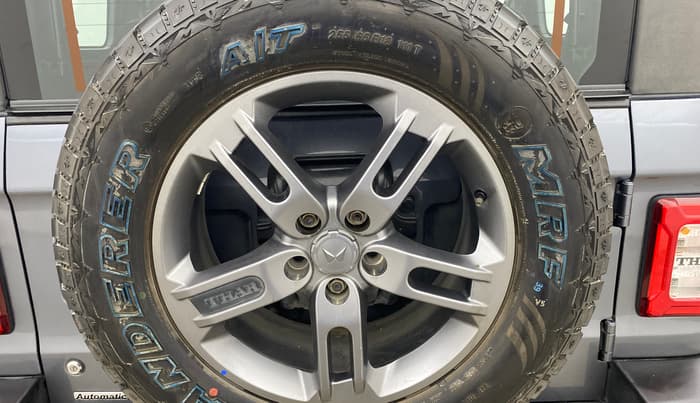 2022 Mahindra Thar LX PETROL HT 4WD AT, Petrol, Automatic, 18,553 km, Spare Tyre