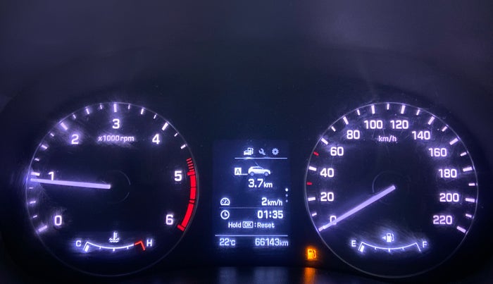 2016 Hyundai Creta SX (O) 1.6 DIESEL, Diesel, Manual, 65,987 km, Odometer Image