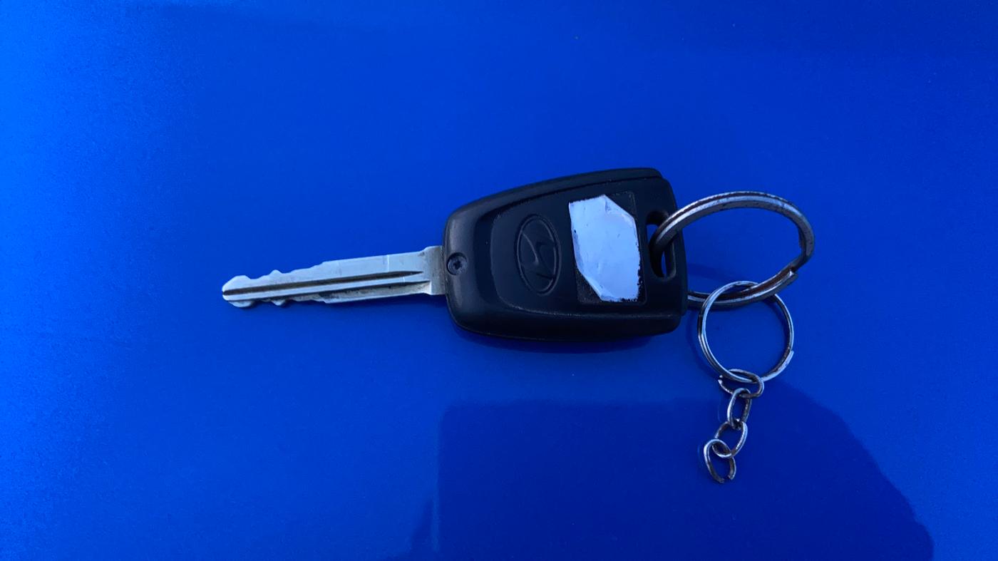 2019 Hyundai Grand i10 SPORTZ 1.2 KAPPA VTVT, Petrol, Manual, 92,059 km, Key Close Up