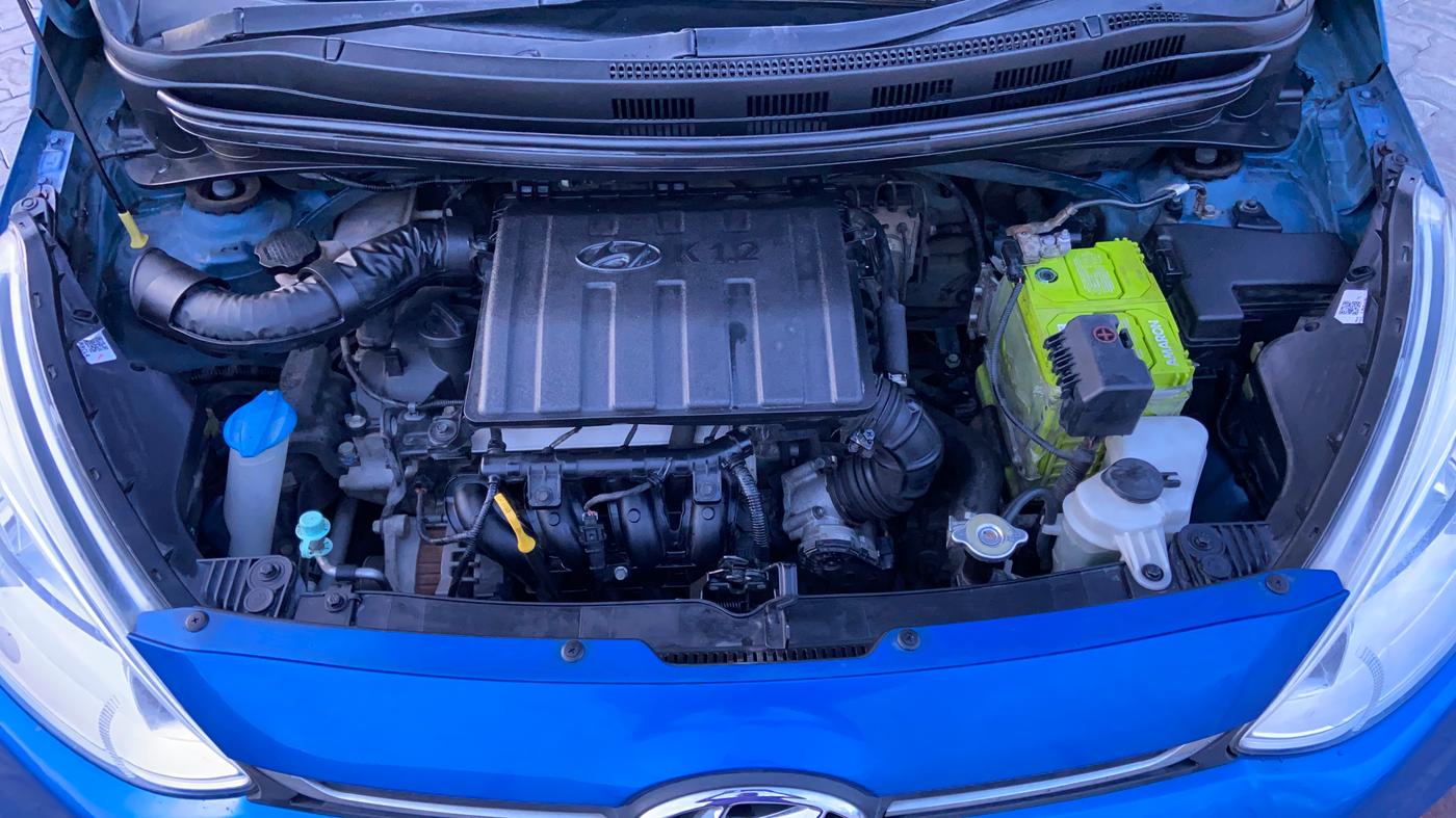 2019 Hyundai Grand i10 SPORTZ 1.2 KAPPA VTVT, Petrol, Manual, 92,059 km, Engine View