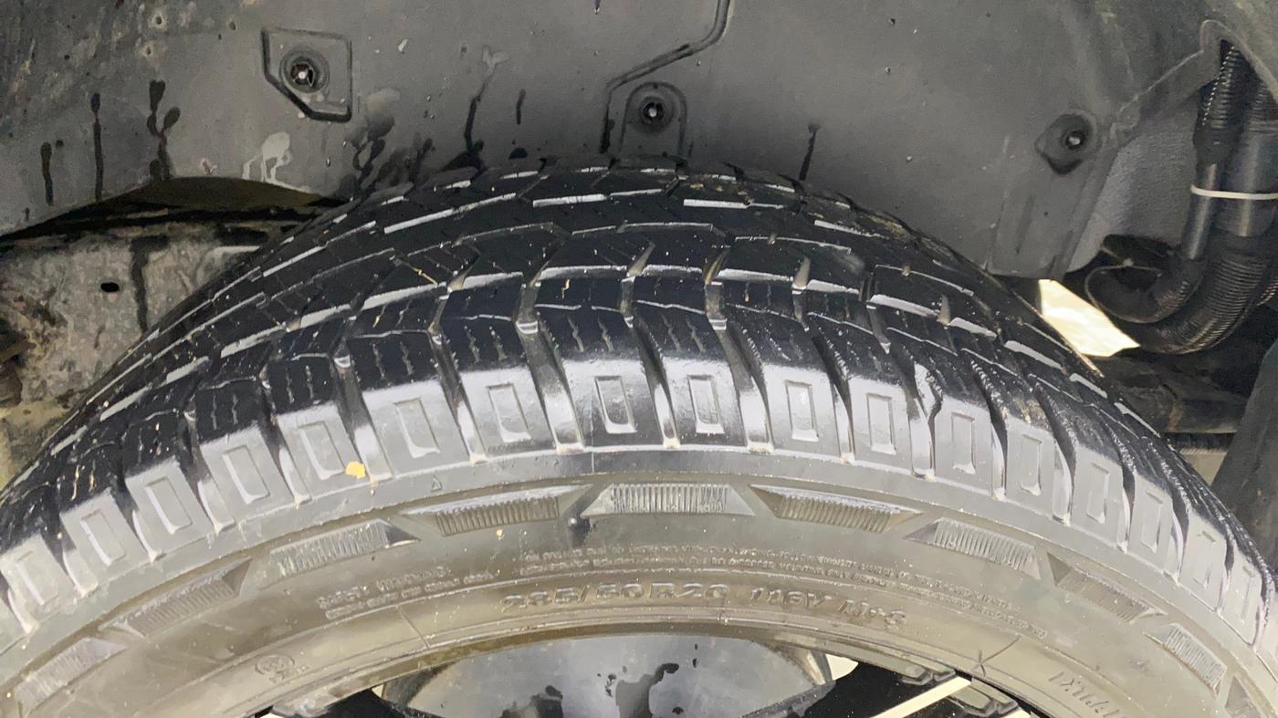 2021 Mahindra Thar LX HT PETROL 4WD MT, Petrol, Manual, 30,711 km, Left Rear Tyre Tread