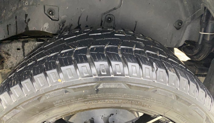 2021 Mahindra Thar LX HT PETROL 4WD MT, Petrol, Manual, 30,711 km, Left Rear Tyre Tread