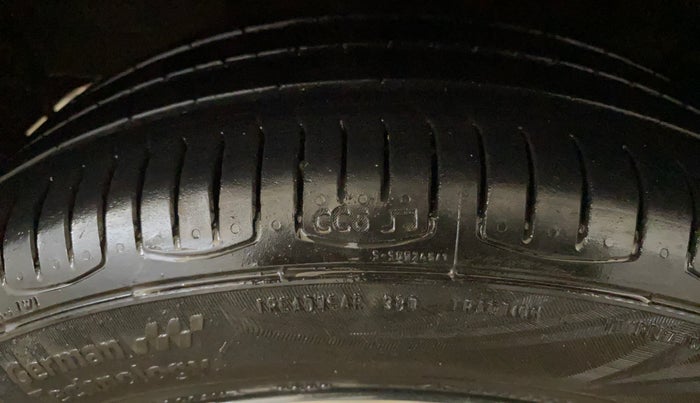 2021 Tata Tiago XZA PLUS PETROL, Petrol, Automatic, 38,943 km, Right Rear Tyre Tread