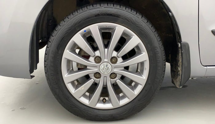 2015 Maruti Wagon R 1.0 VXI, CNG, Manual, 75,748 km, Left Front Wheel
