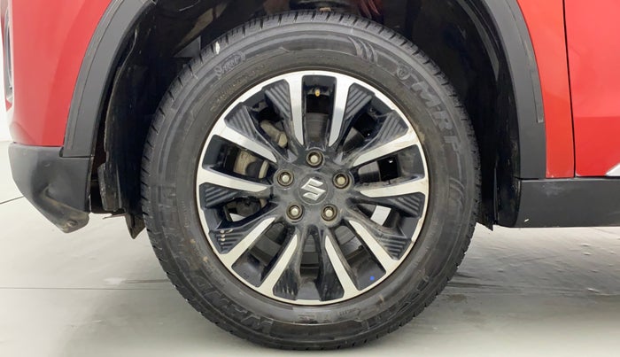 2020 Maruti Vitara Brezza ZXI+ DUAL TONE, Petrol, Manual, 30,331 km, Left Front Wheel