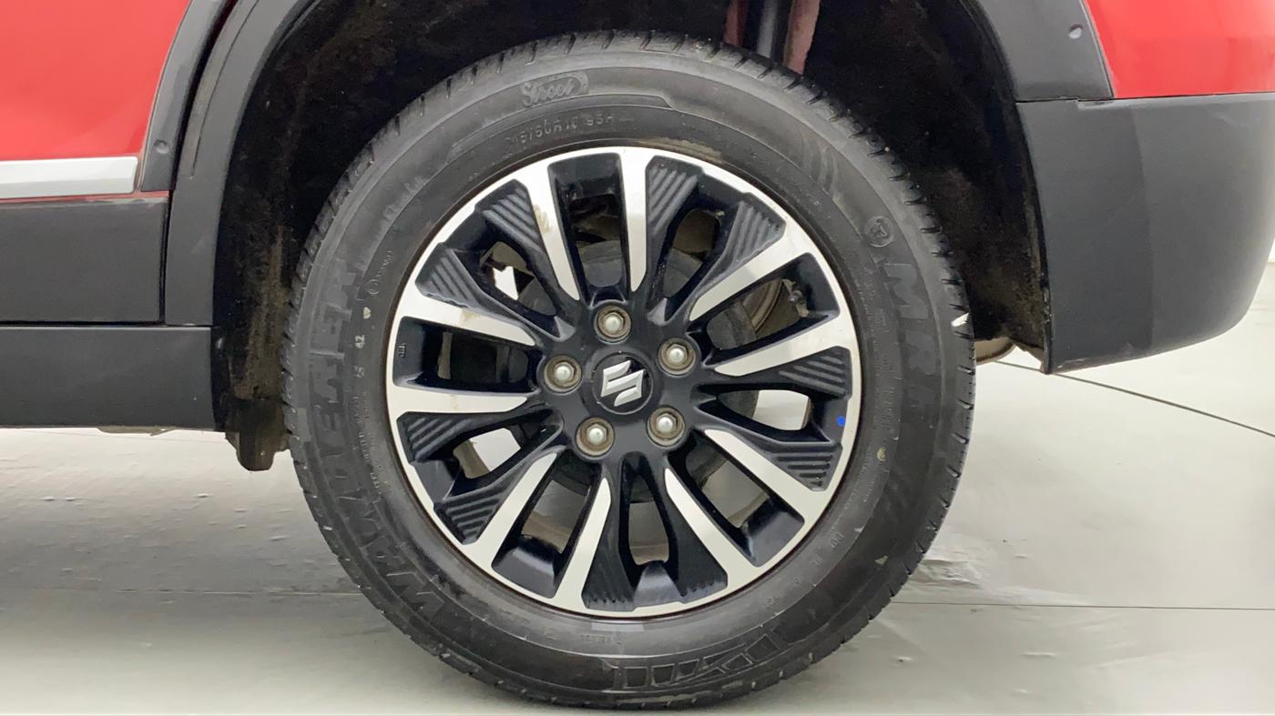 2020 Maruti Vitara Brezza ZXI+ DUAL TONE, Petrol, Manual, 30,331 km, Left Rear Wheel