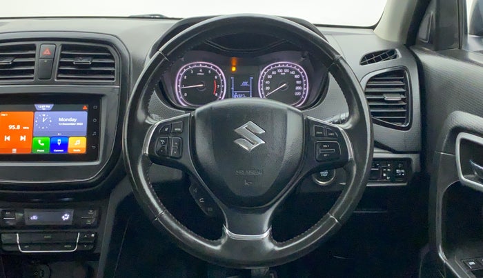 2020 Maruti Vitara Brezza ZXI+ DUAL TONE, Petrol, Manual, 30,331 km, Steering Wheel Close Up