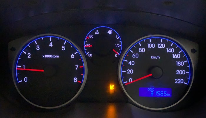 2011 Hyundai i20 ASTA 1.2, Petrol, Manual, 31,750 km, Odometer Image
