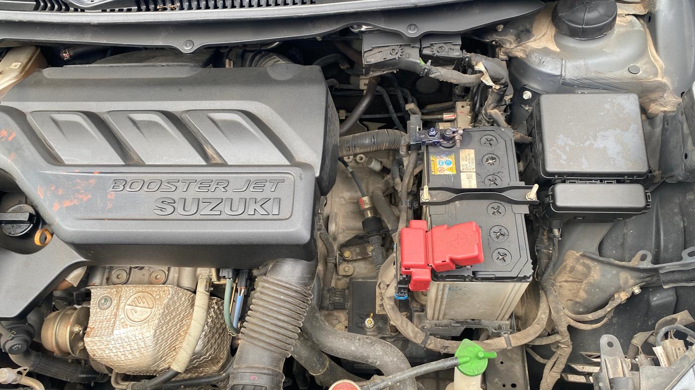 2024 Maruti FRONX ALPHA 1.0L TURBO 6 AT, Petrol, Automatic, 35,063 km, Engine View - Left