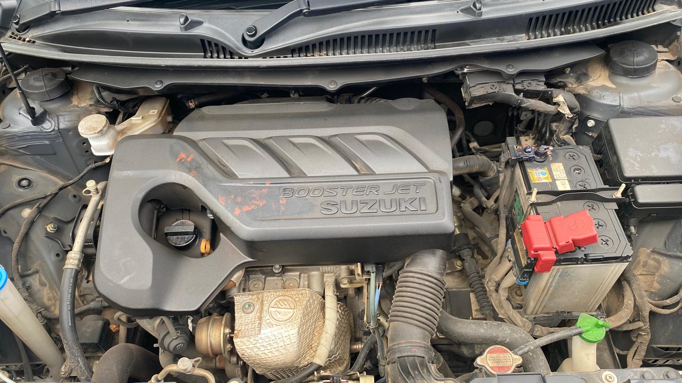 2024 Maruti FRONX ALPHA 1.0L TURBO 6 AT, Petrol, Automatic, 35,063 km, Engine View