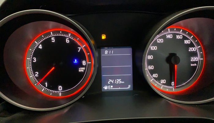 2021 Maruti Swift VXI, Petrol, Manual, 24,135 km, Odometer Image