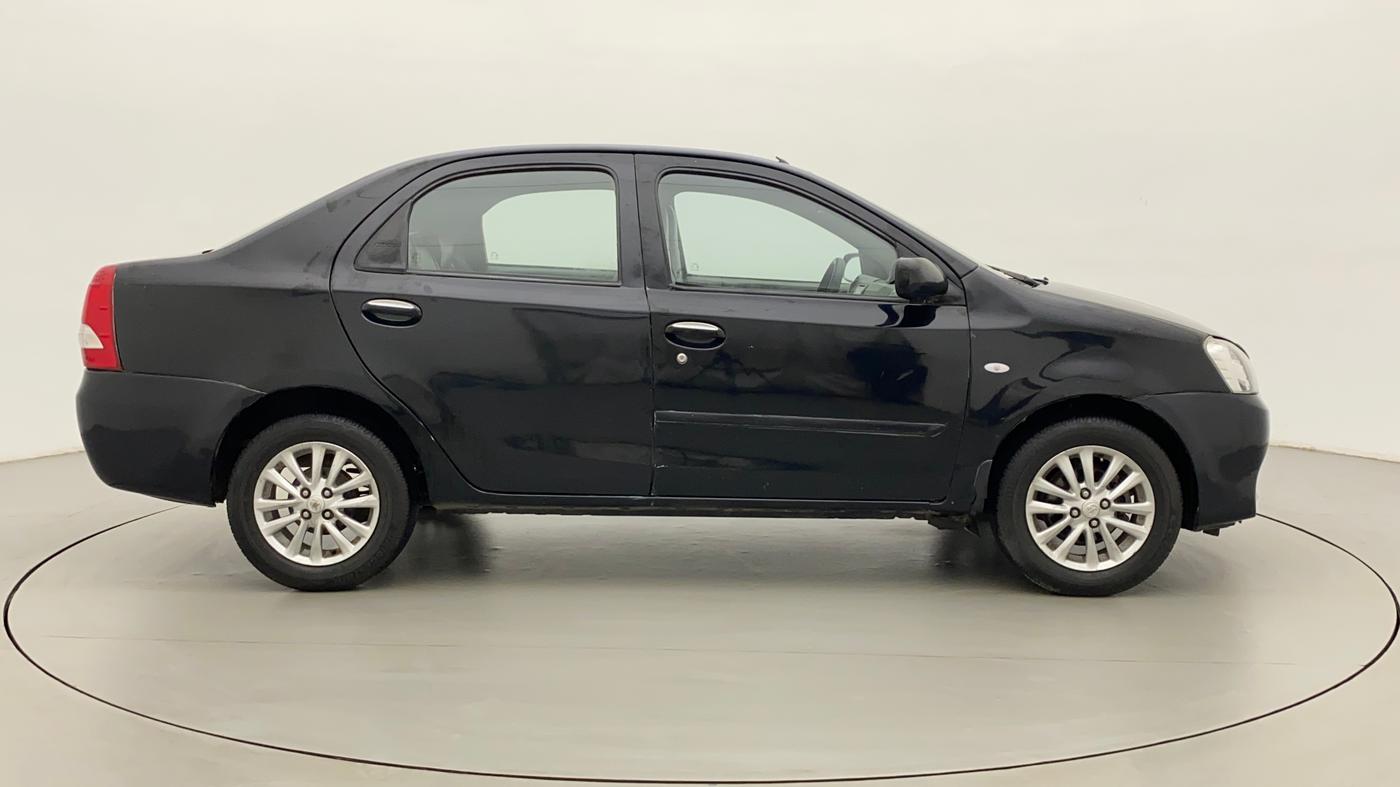 2011 Toyota Etios V, Petrol, Manual, 72,416 km, Right Side View