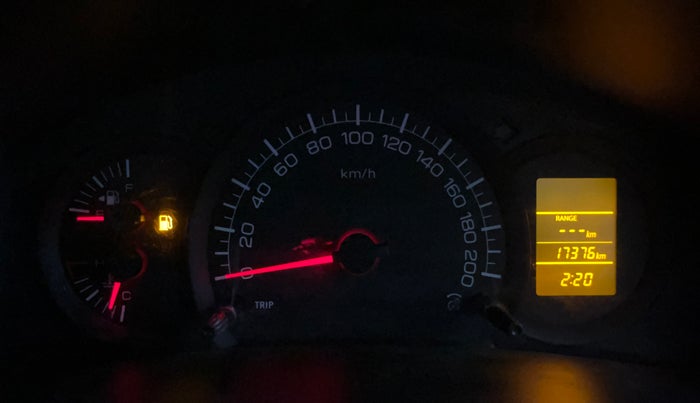 2017 Maruti Swift LXI (O), Petrol, Manual, 17,316 km, Odometer Image