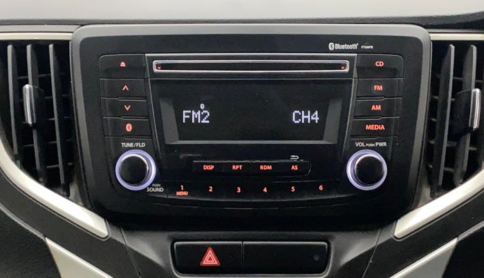 2017 Maruti Baleno DELTA PETROL 1.2, Petrol, Manual, 57,471 km, Infotainment System