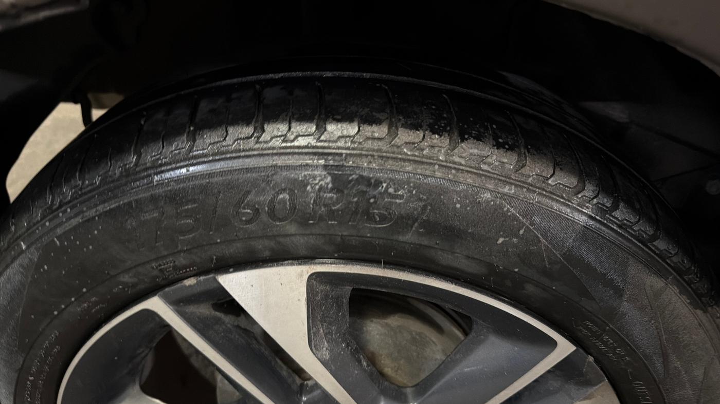 2017 Tata TIGOR XZ (O) PETROL, Petrol, Manual, 96,127 km, Right Rear Tyre Tread